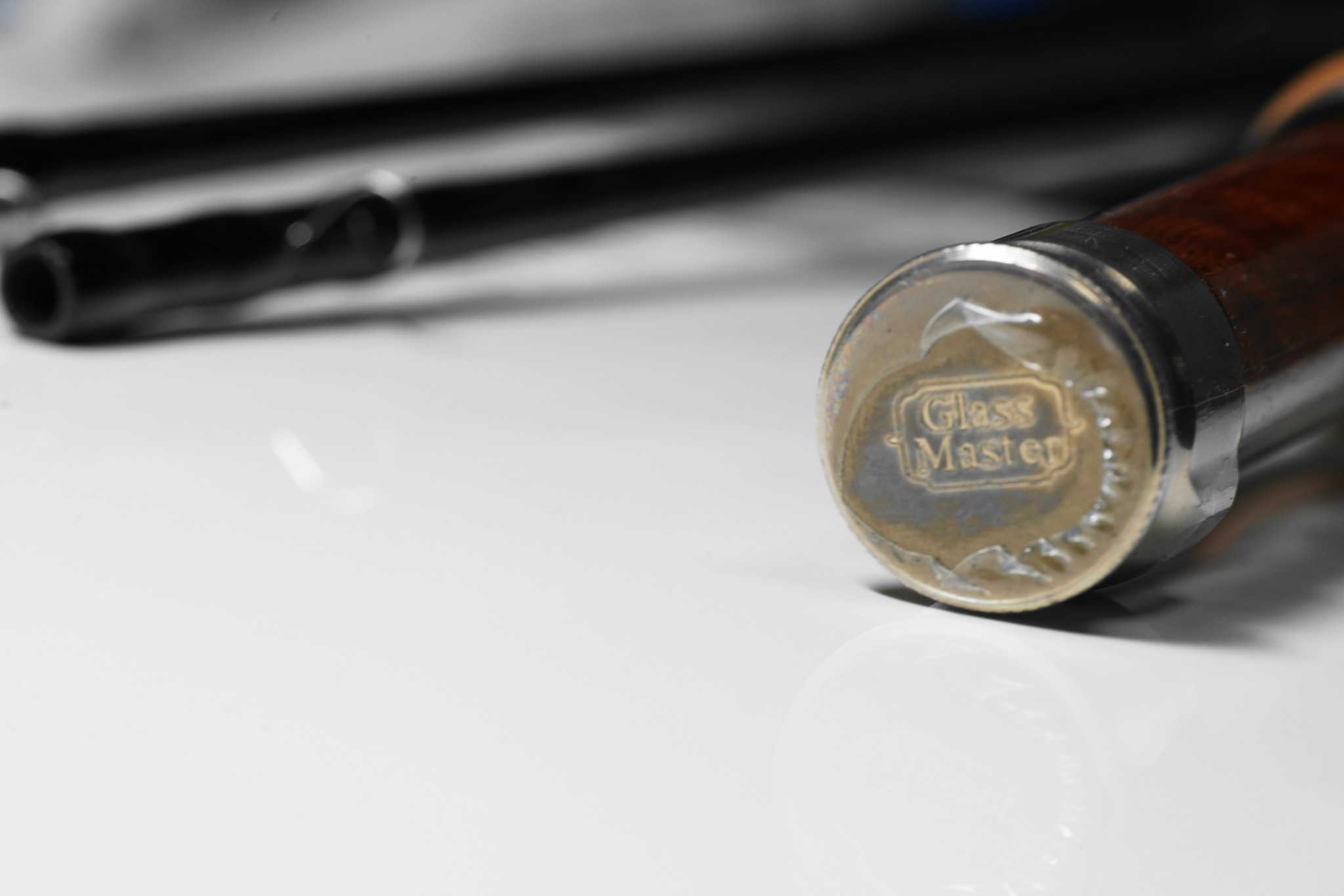 Glass Master. Tiemco's glass rod series for stream fishing