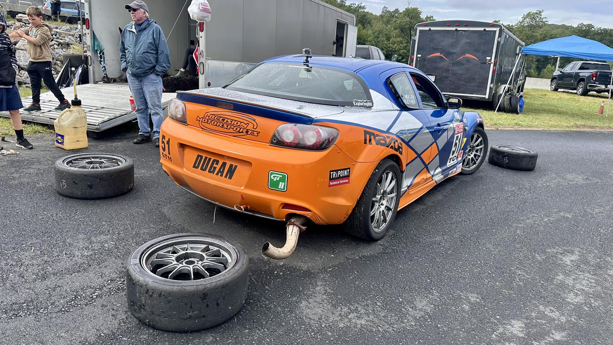 RST - Getting ready for race #3…. Raymond had an epic battle in Race #2 ...