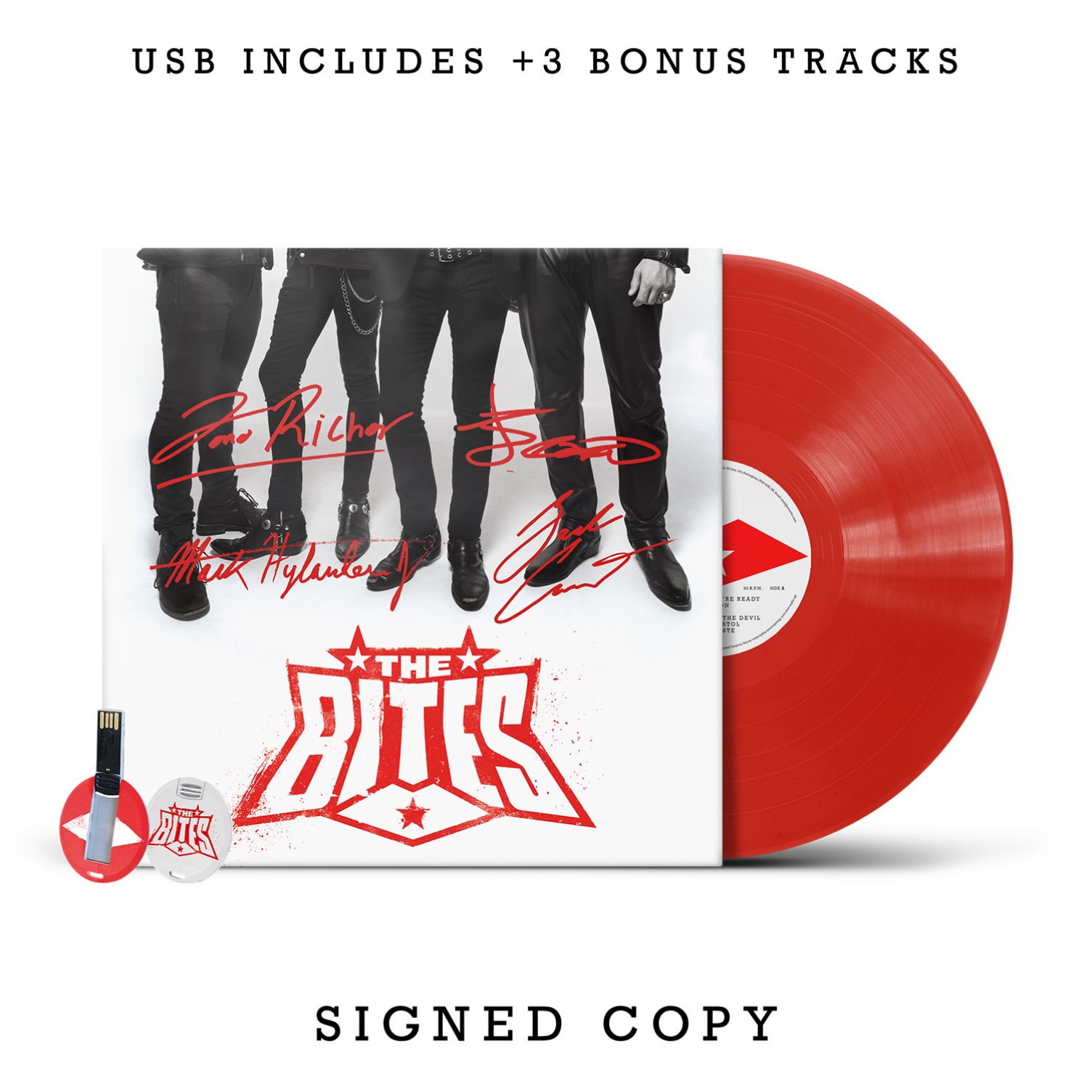 For those who missed out on signed The Bites vinyl, we've got your