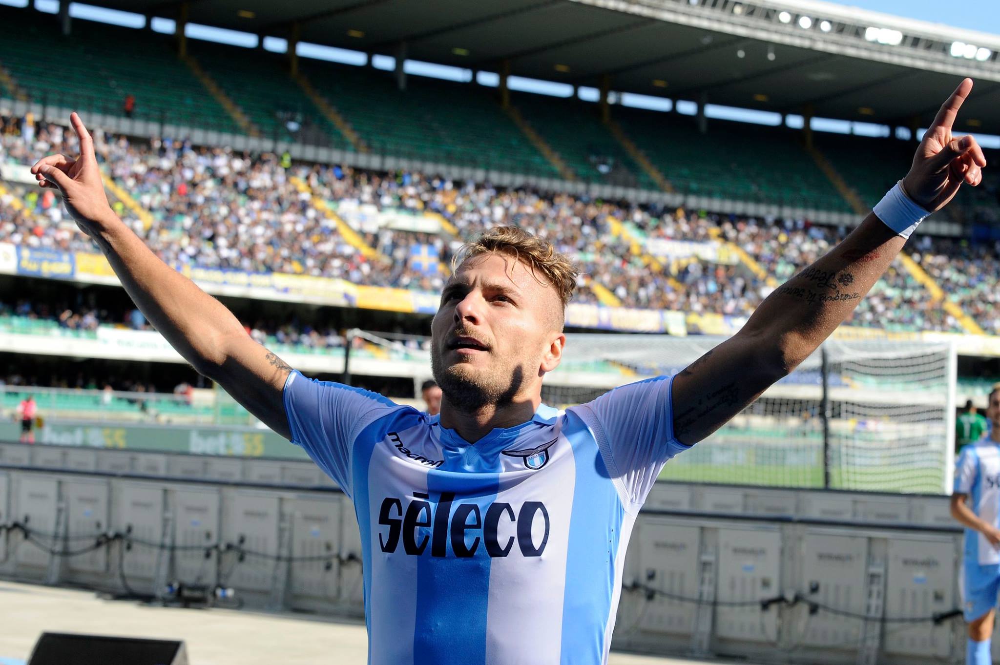 Ciro Immobile has now scored eight goals in 11 Serie A games for