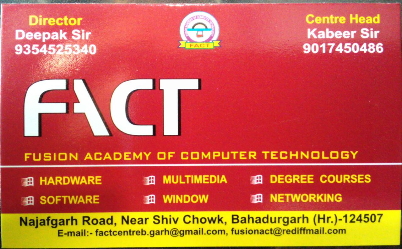 FACT Computer Centre