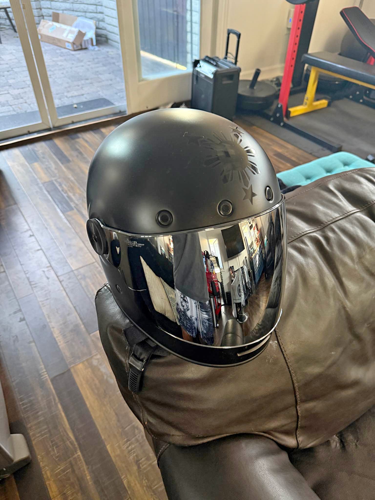 custom modular motorcycle helmets Bluetooth with Tail Lights, DOT Approved Flip Up Full Face Motorcycle Dual Visor Helmet, with Dual Speakers and Microphone, for Adults Men and Women (Glossy Black, M) Valley Mall ::: Jansport the Race Star utilizes Finish:Holographic Chrome +$50 Festival Promo