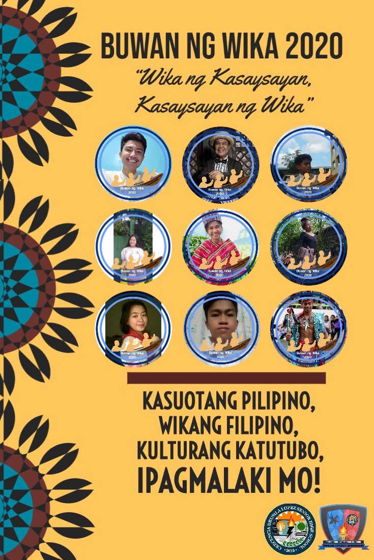 Bilang pakikiisa sa pagdiriwang ng Buwan Ng Wika, inaanyayahan namin ...