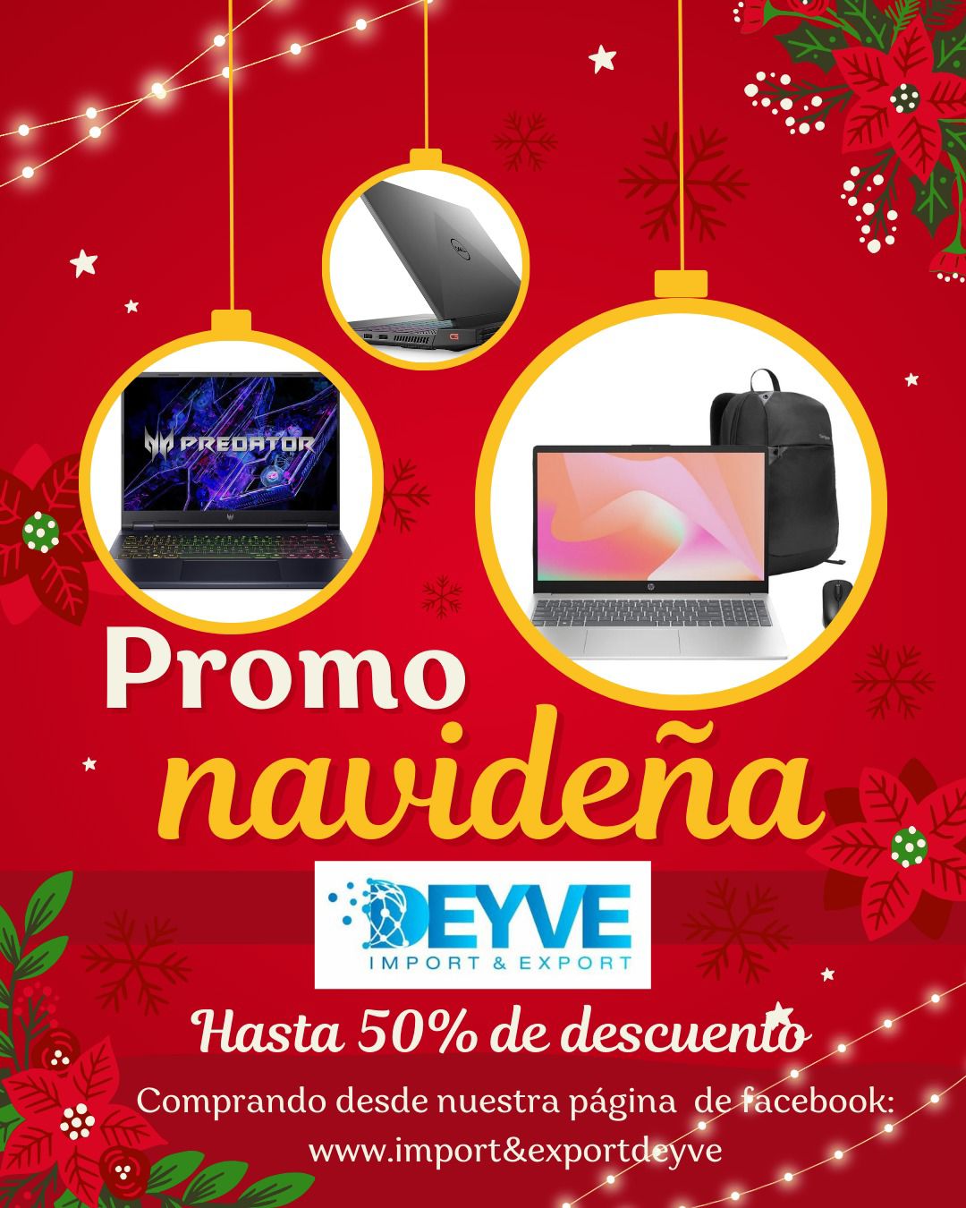 Import& - 🎄 ¡PROMOCIONES NAVIDEÑAS EN DEYVE IMPORT & EXPORT! 🎄 ¡Llegó ...