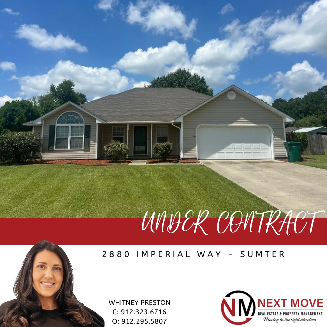 M　ミセス 🎉 UNDER CONTRACT! 🎉 Congratulations to Whitney Preston and her