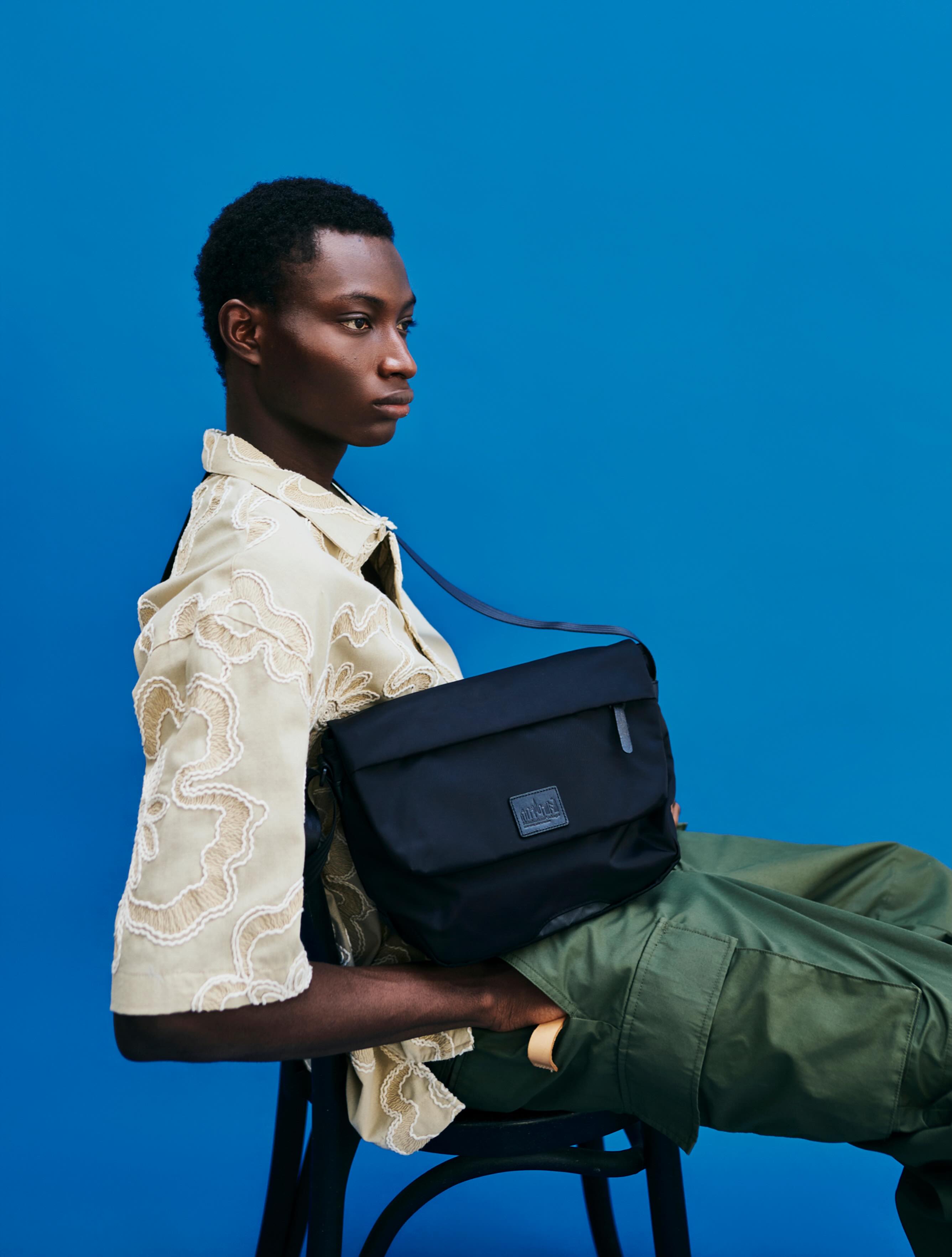 バッグ TWILL MESEROLE MESSENGER BAG MP1616TWLBL Manhattan - ・ ・ ・ ・ TWILL MESEROLE MESSENGER BAG (MP1616TWLBL