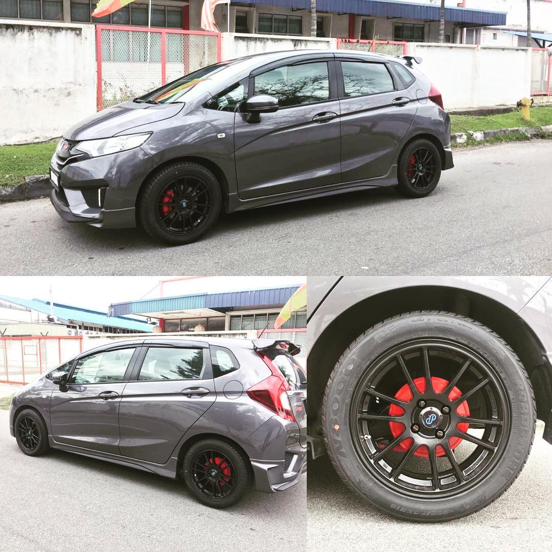 King of Rims Malaysia - Honda Jazz with New Original 16 inch Enkei ...