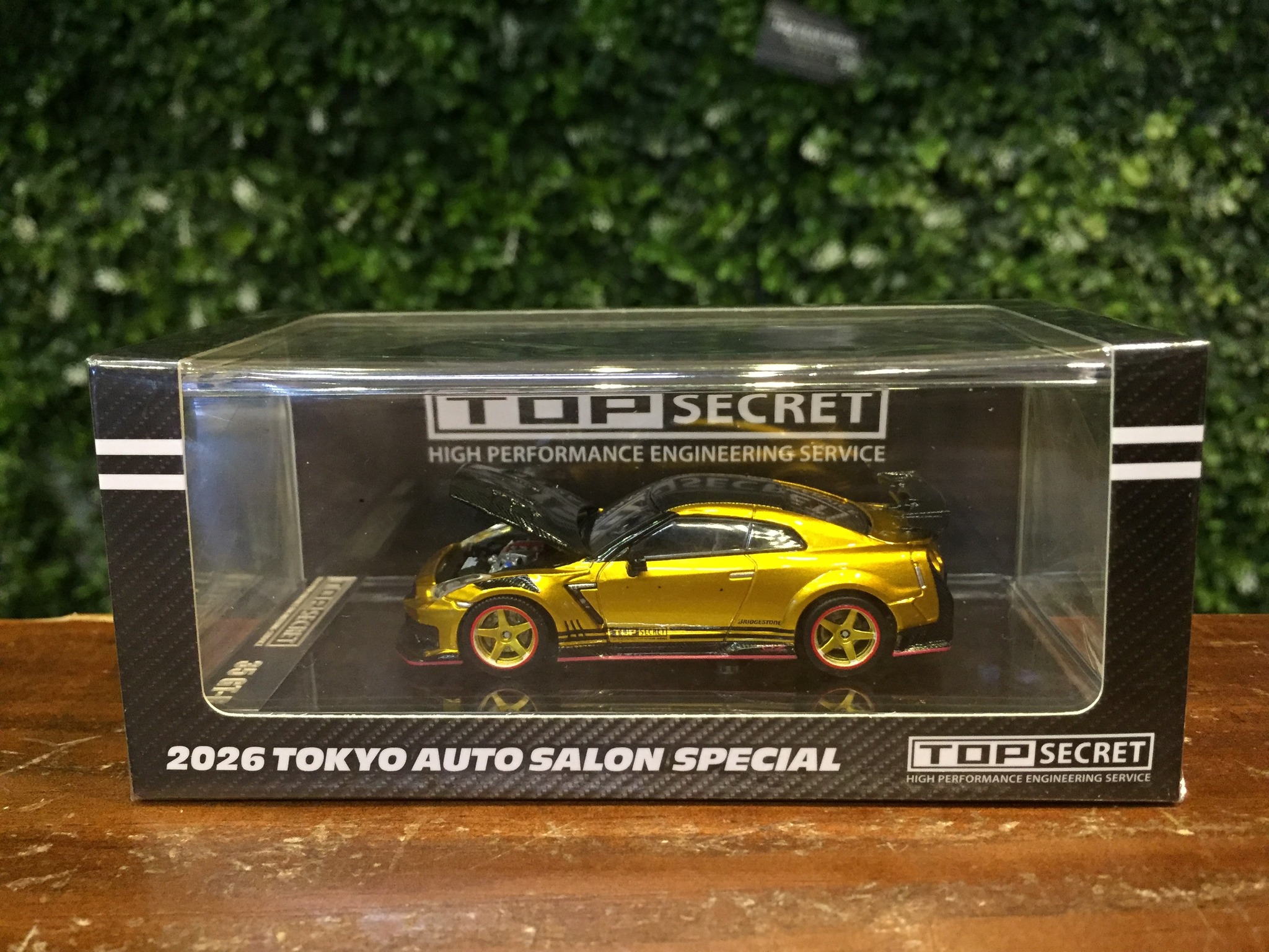 BMC 新到貨New Arrivals! 1/64 Top Secret Nissan GT-R (R35) Gold TAS