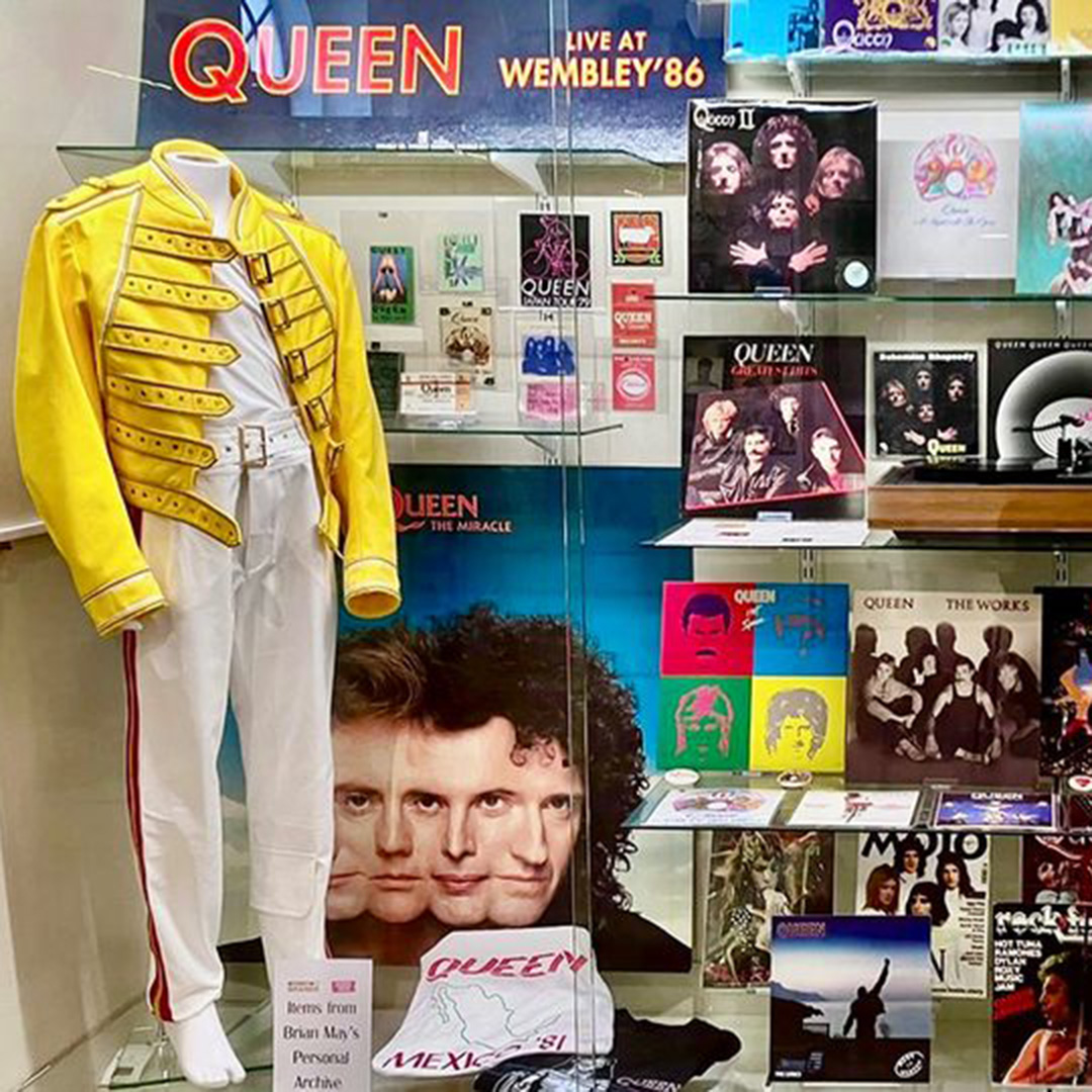 Brian May's personal archive of Queen memorabilia goes on display