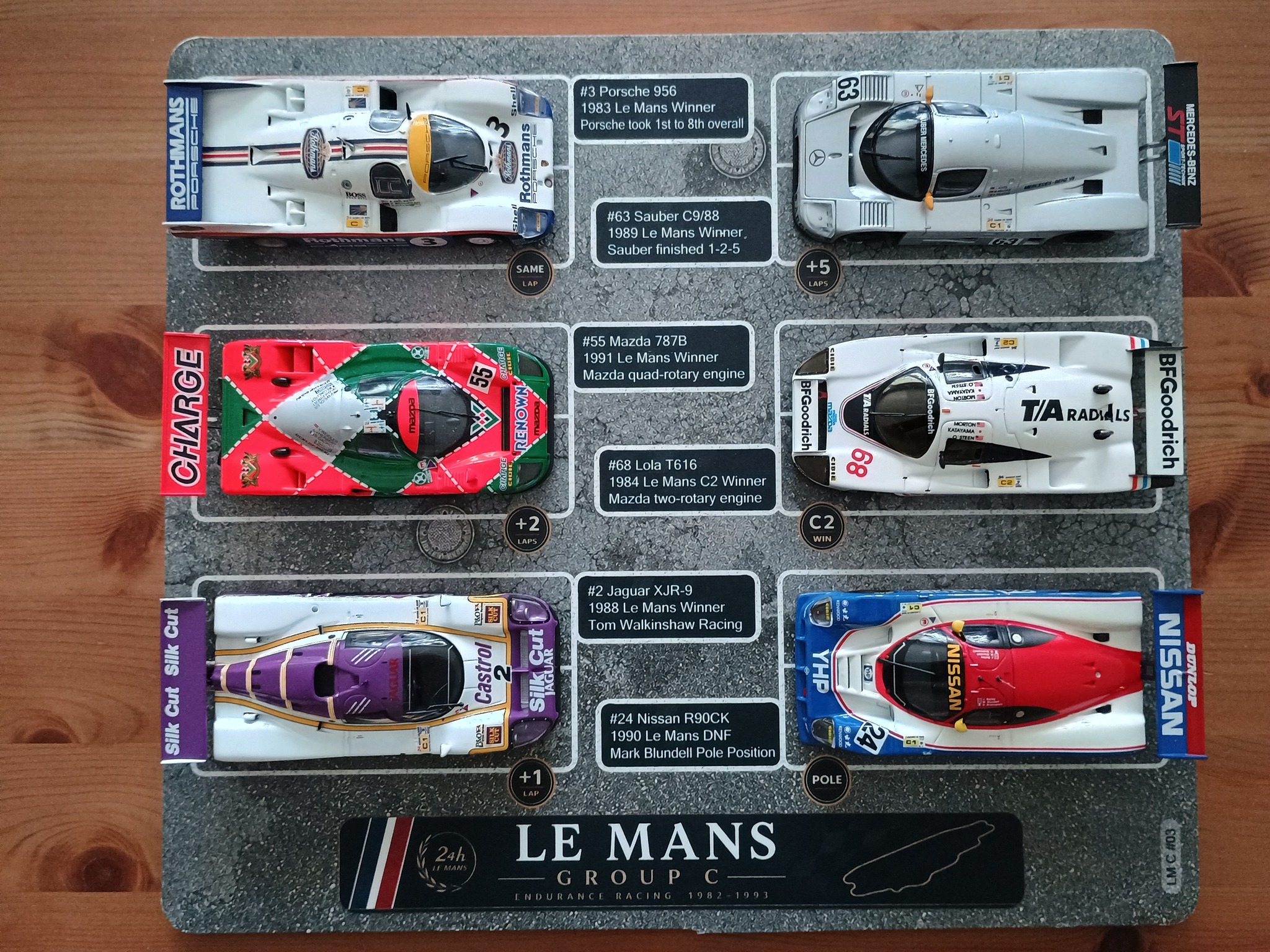 Minolta Toyota 88C 1988 Le Mans kit by Hasegawa