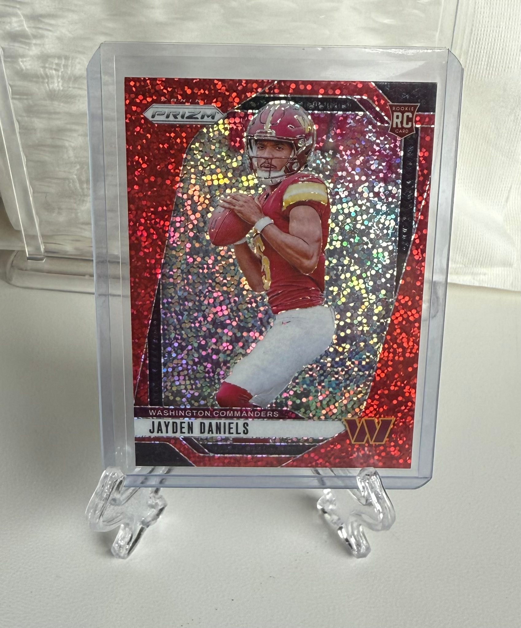 Opening a 2024 NFL Prizm Sparkle pack instead of selling it