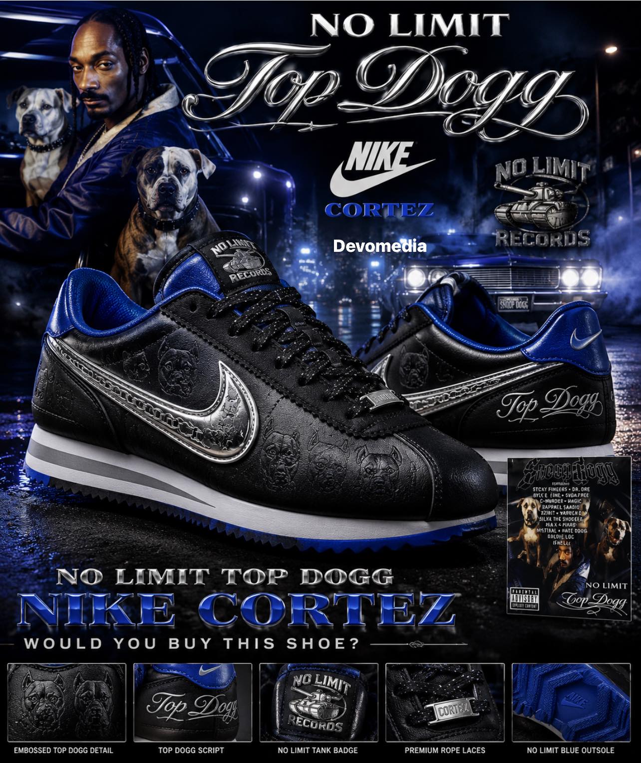 Devo - The Dr Dre “the chronic” Air Force 1