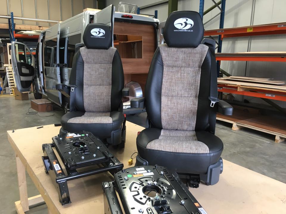 New seats going... - RP - Home of RP Overland & RP Motorhomes
