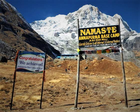 Tourism Nepal - The ABC trekking route in this part of...