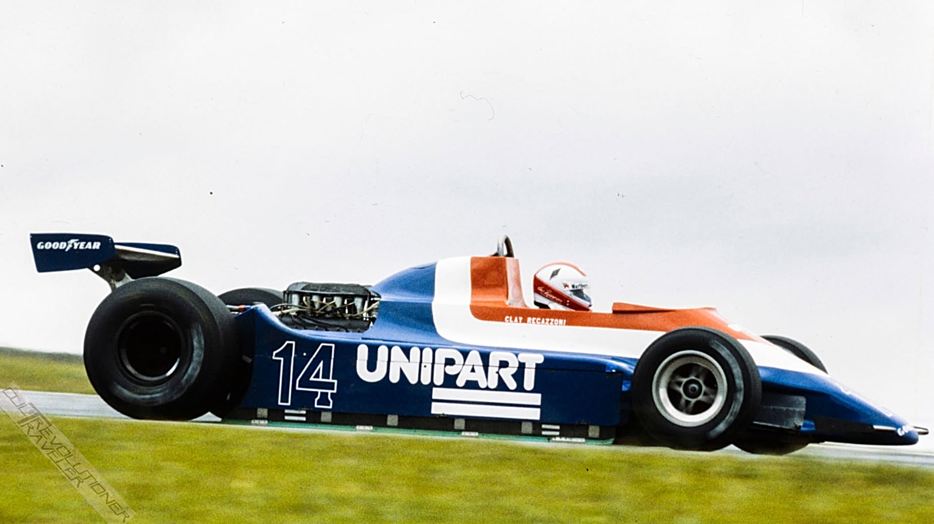 Year 1980 Brazilian Grand Prix Clay Regazzoni, Ensign N180 Ford.