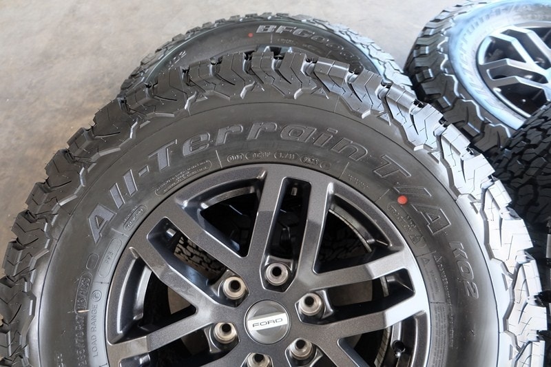 🔥🔥🔥ล้อ FORD RAPTOR ขอบ 17 ตัว TOPพร้อมยาง BF Goodrich KO2 ขนาด 285 ...