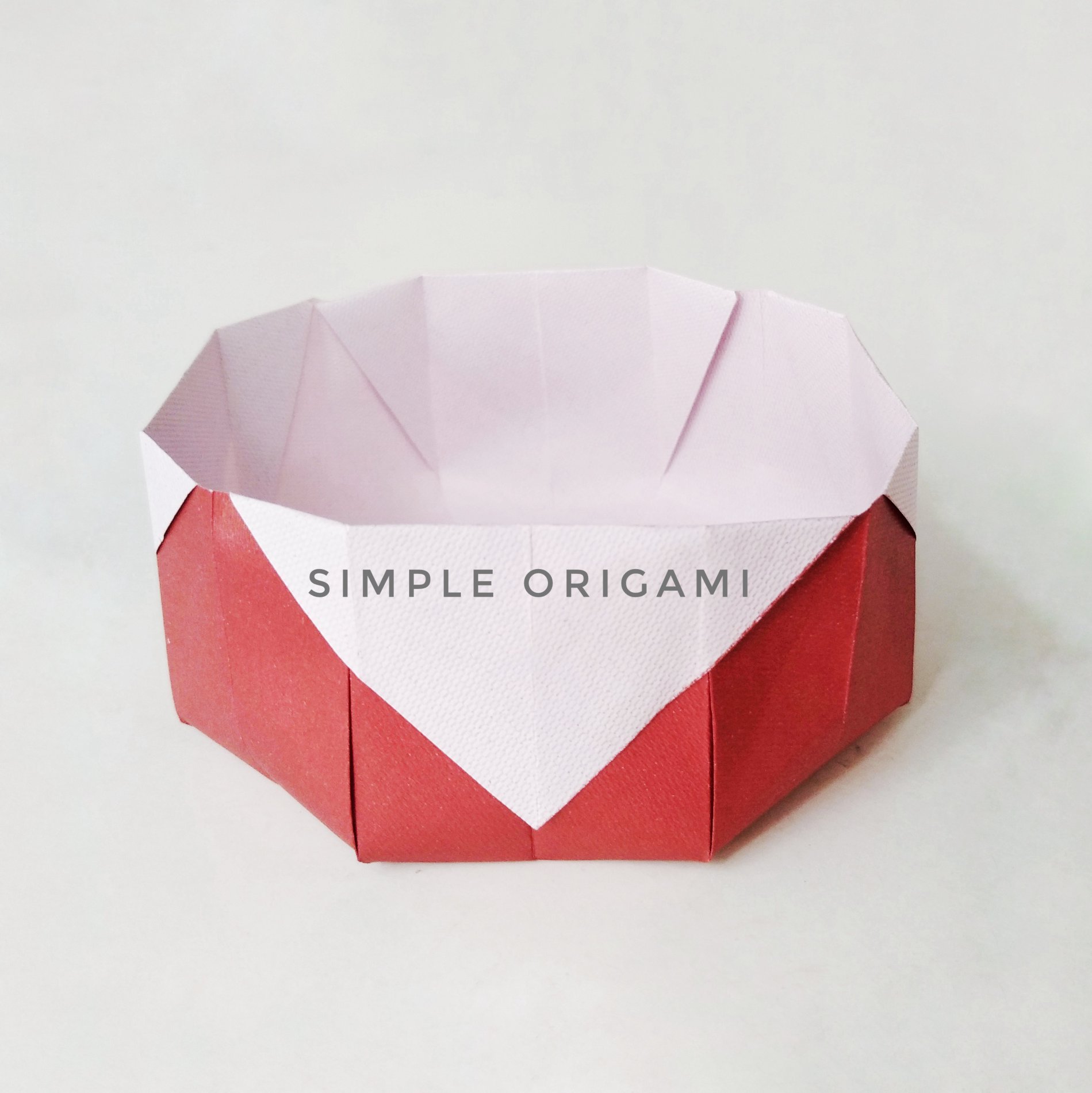 Simple Origami - ♥ Project: #Octagon_Box_Origami 🌟🌟🌟 ♥...