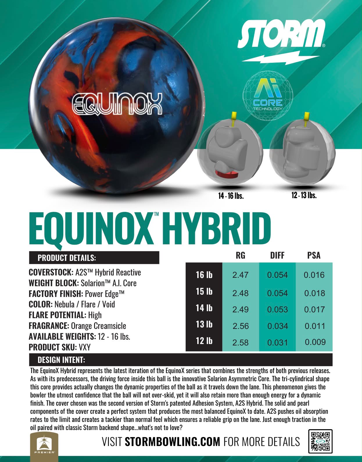 JUST RELEASED! The Storm Equinox Hybrid is now available and in
