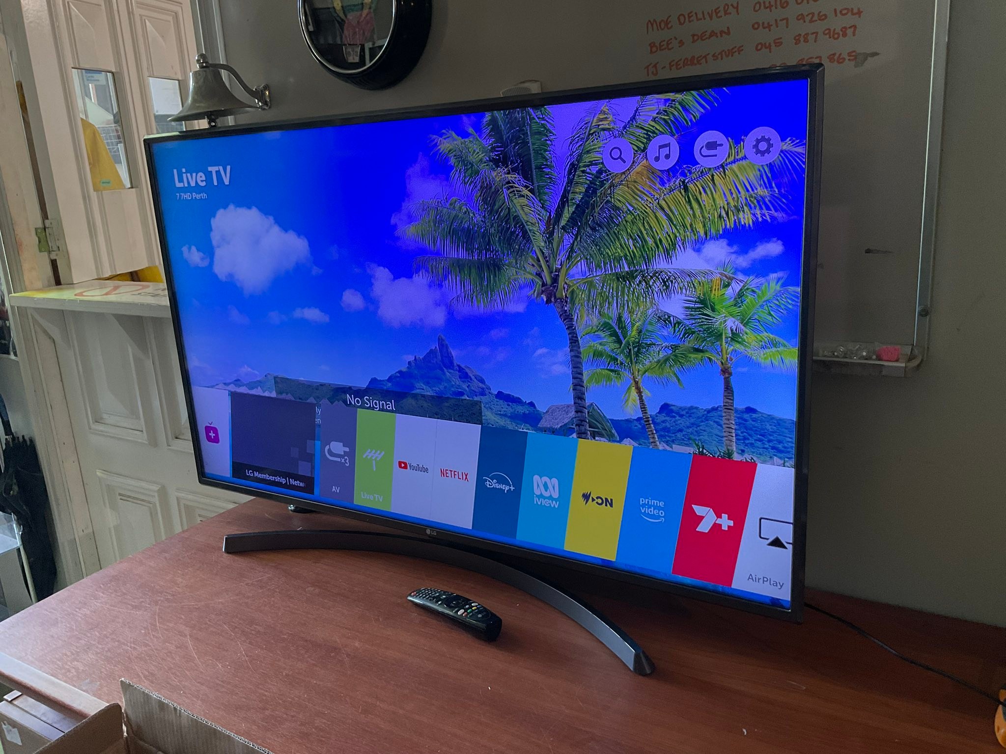 Tidy - SOLD SOLD SOLD $300.00LG Smart 4K UHD TV, LED, LCD 50 inch / 127 ...