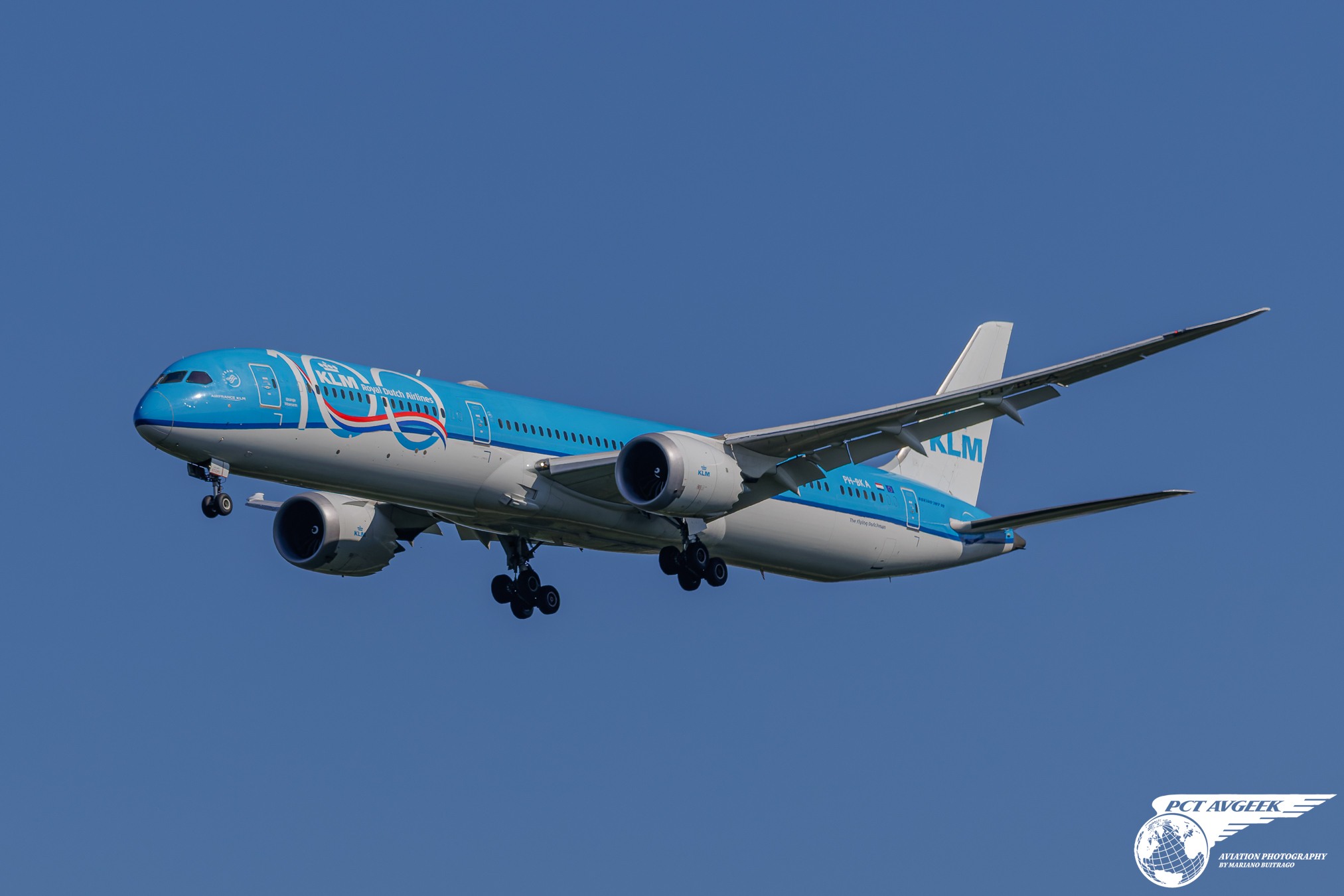 KLM 100 years livery Boeing 787-10 Dreamliner