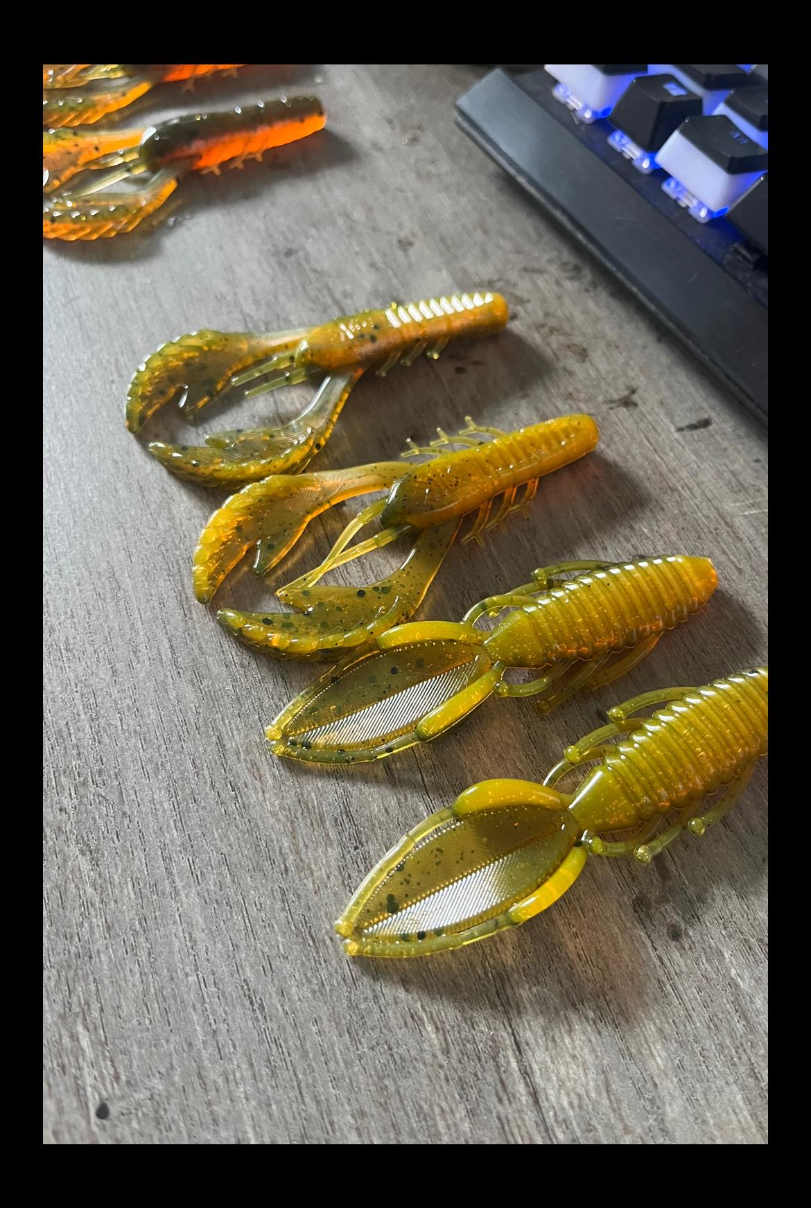 Lureworks soft plastic color recipes