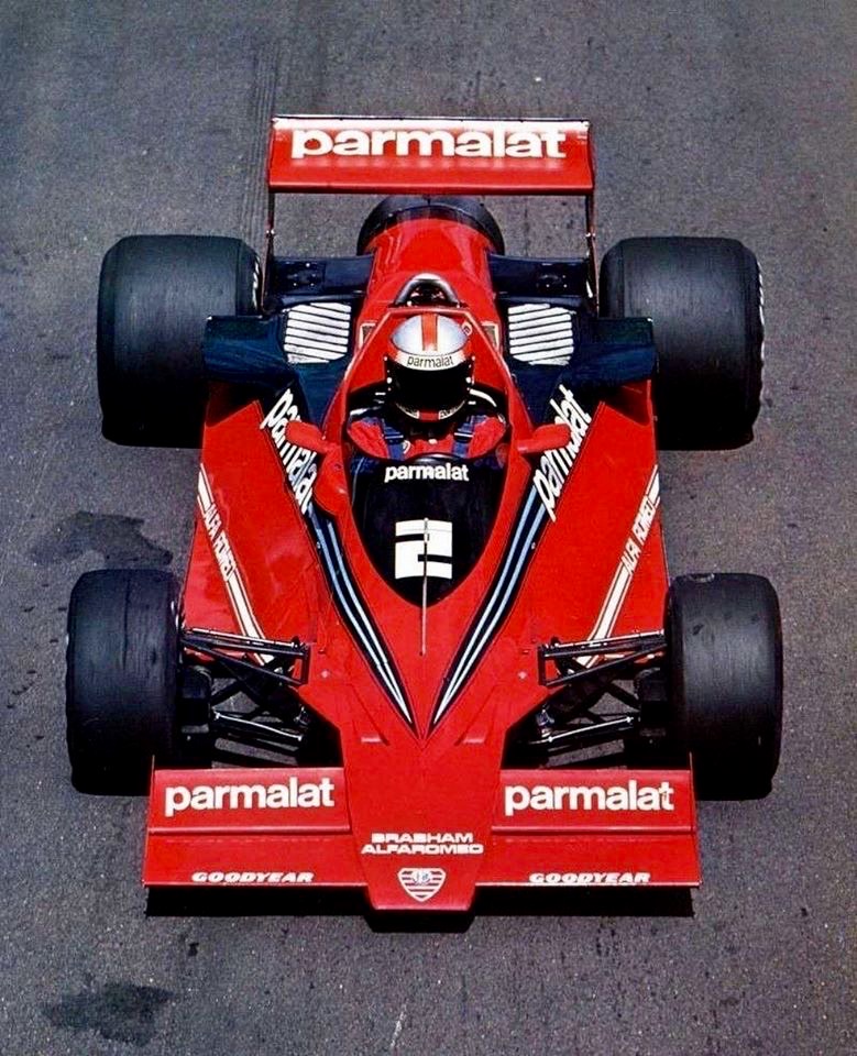 John Watson with Brabham BT45B Alfa Romeo at 1977 Swedish GP