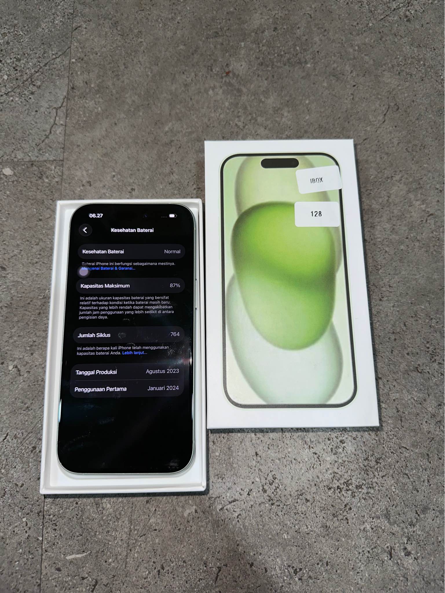 IPHONE 15 GREEN 128GB IBOX - Cell Phones - Jakarta, Indonesia ...