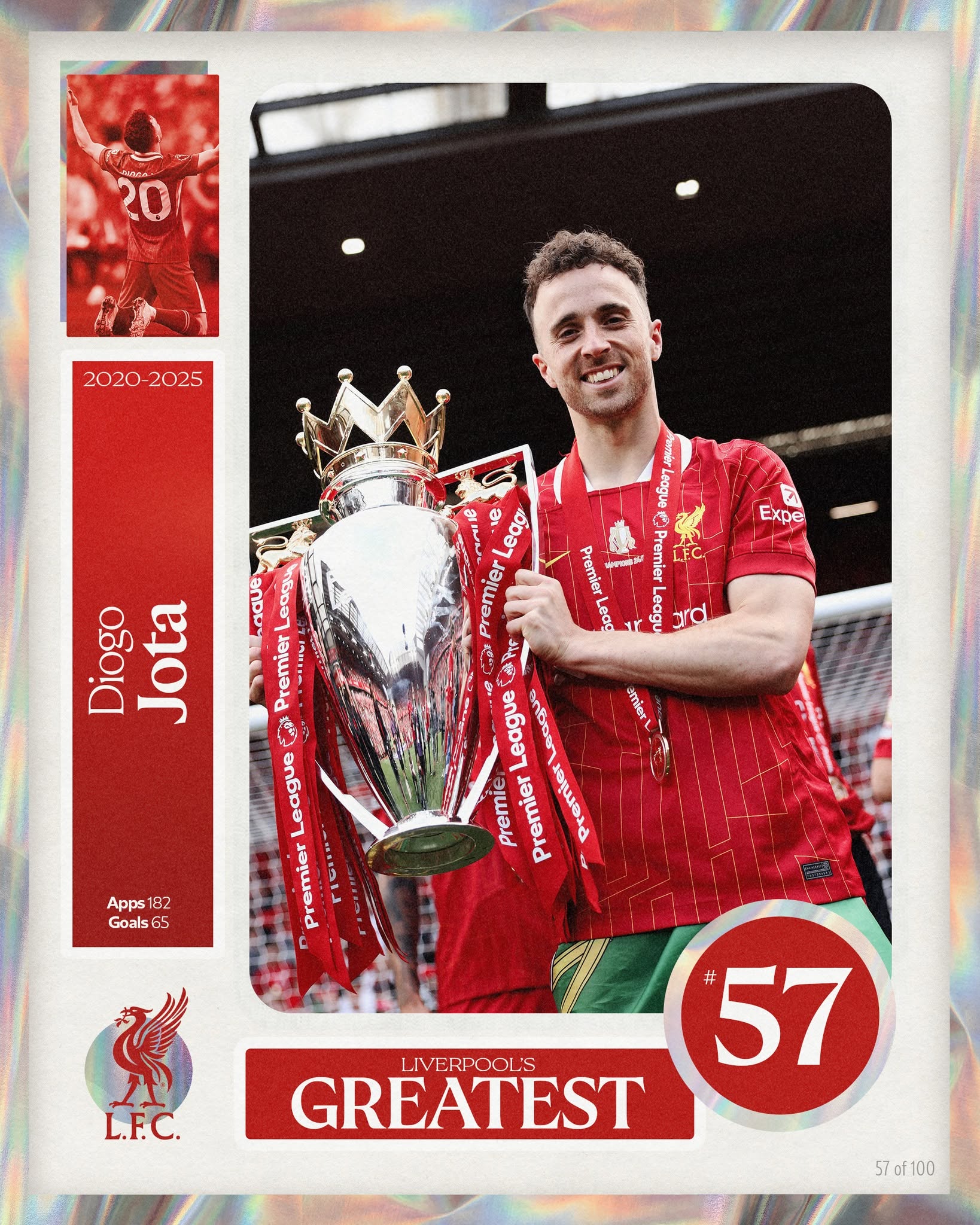 Liverpool's Greatest - No.57: Diogo Jota ❤️