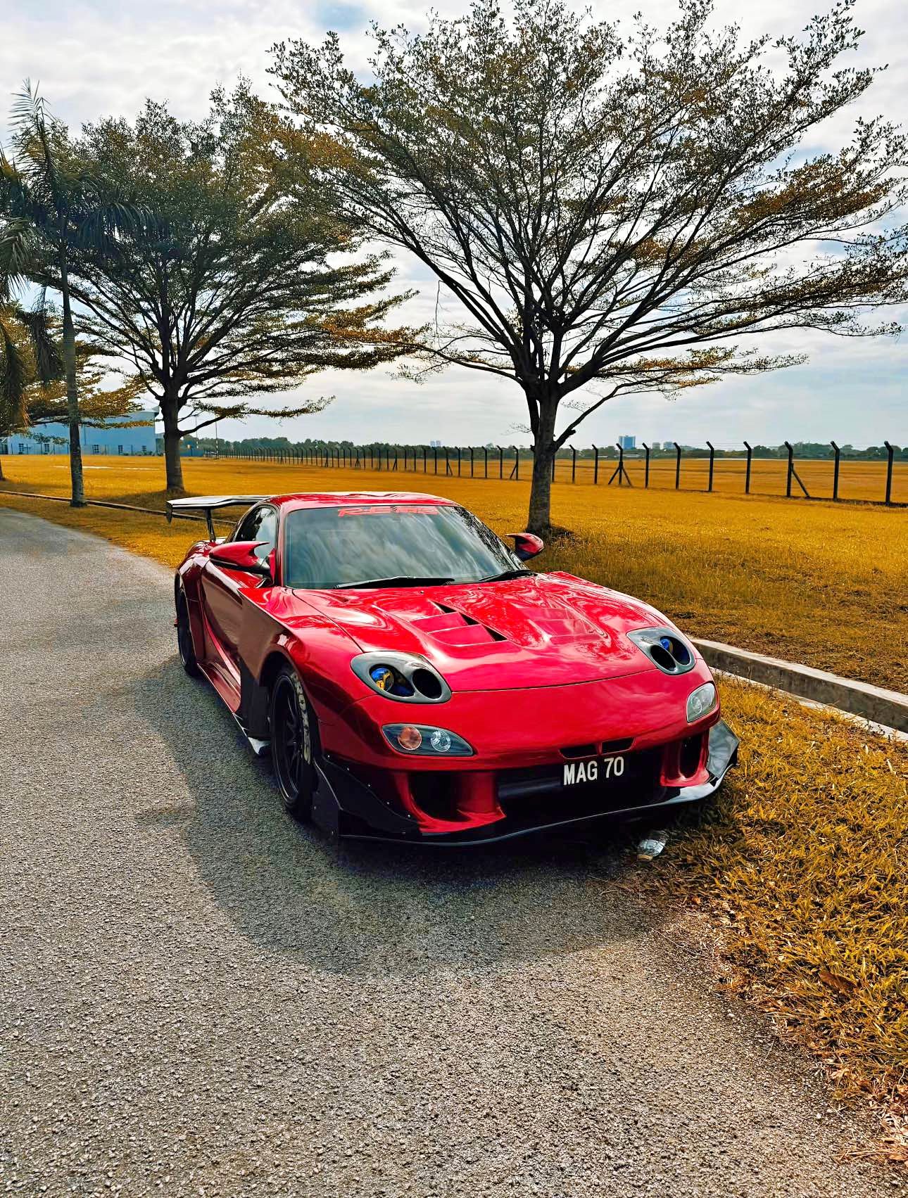 Mazda RX-7 FD3S RE-Amemiya TCP Magic Concept JDM HKS RX7 Redbull ...