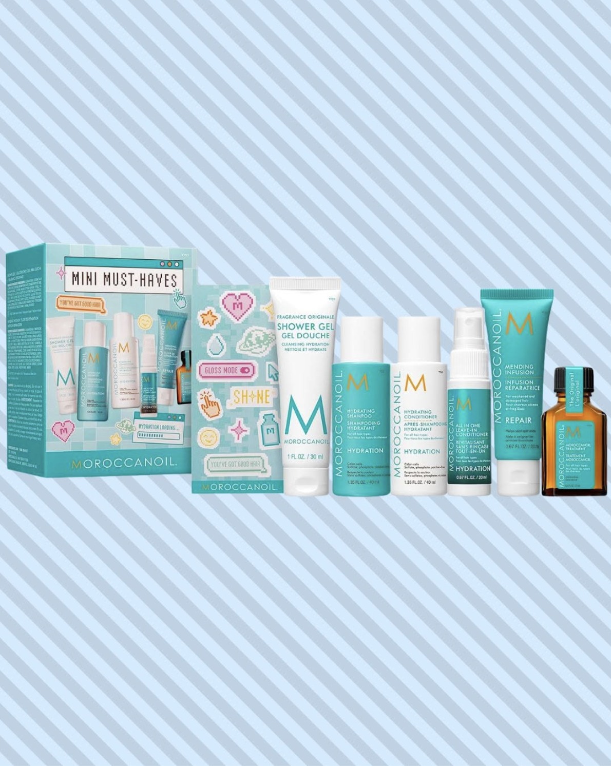 Moroccanoil mini sampler set!! This one is 0nly 15.00 and would be