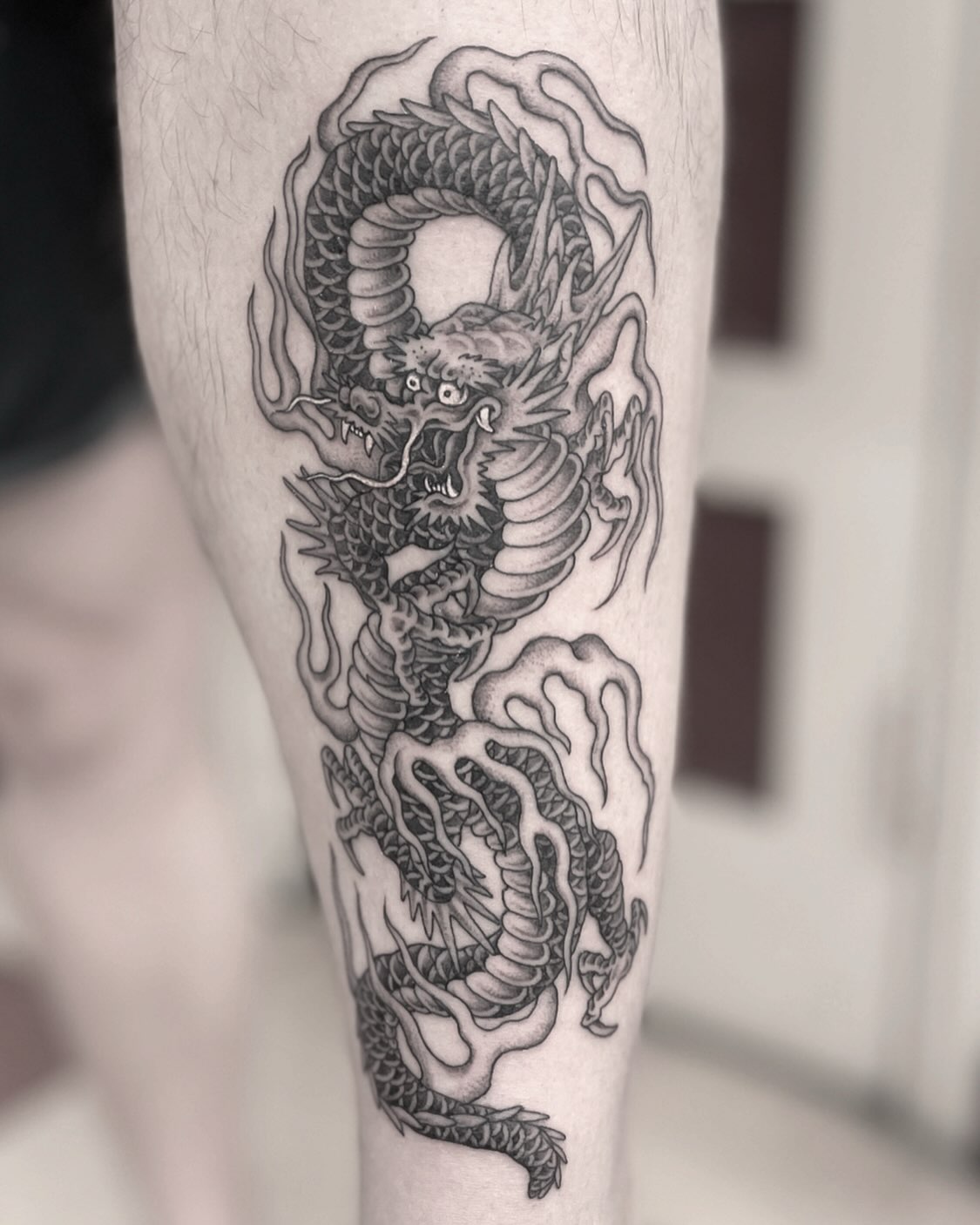 Tim - Ed Hardy design. Done on @alexvarasteh today at