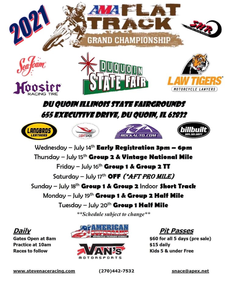 Ragan Racing - Here it is! The dates and times and all the... | Facebook
