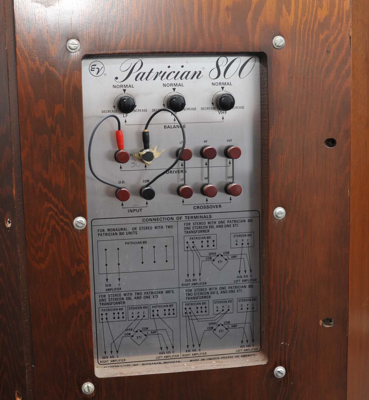 Electro-Voice Patrician 800