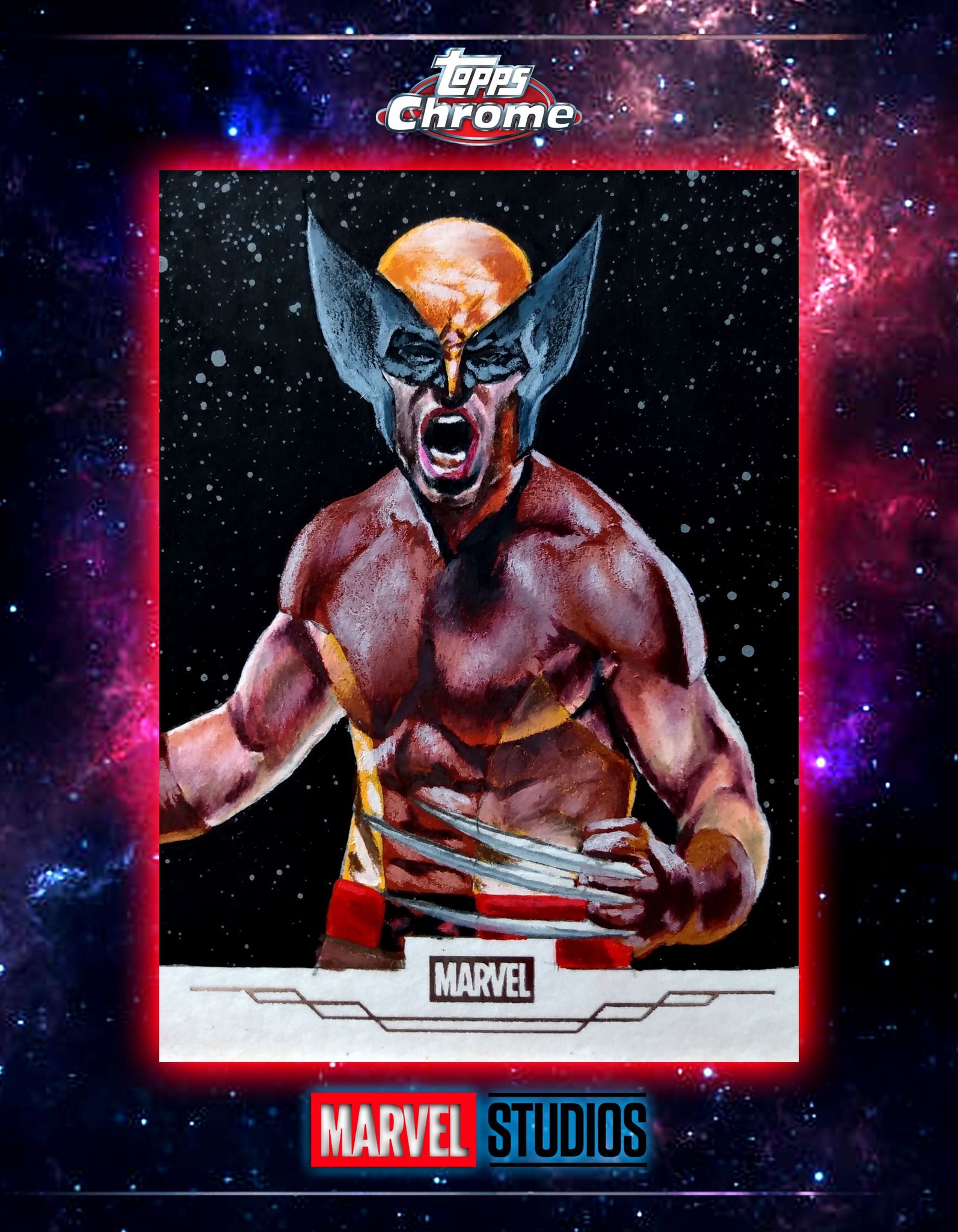 2025 Topps Marvel Cinema Wolverine sketch card