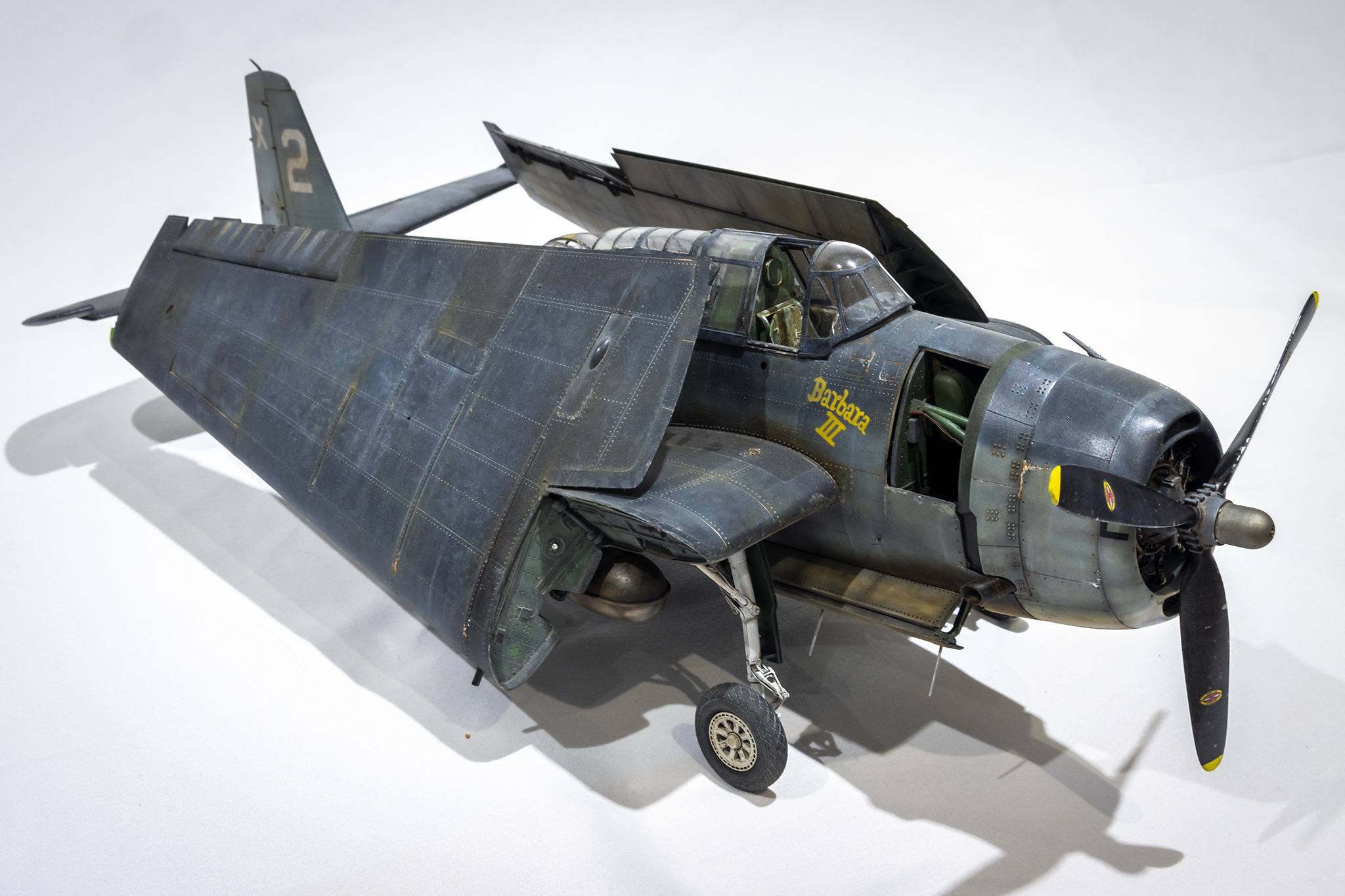 Trumpeter 1/32 TBM-3 Avenger model kit review