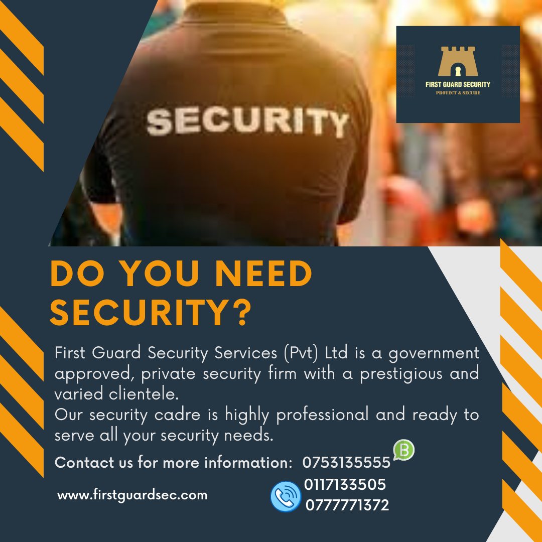 First Guard Security Services Private Ltd | Colombo