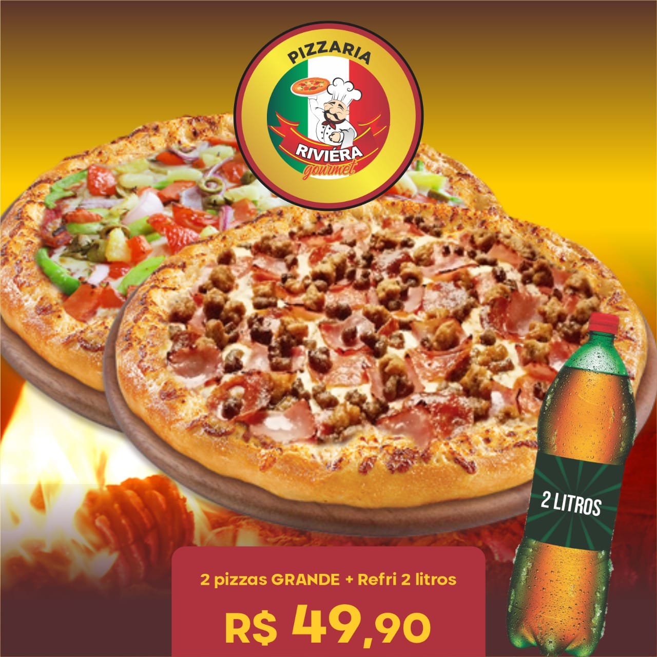 Pizzaria Riviera Gourmet | São Carlos SP