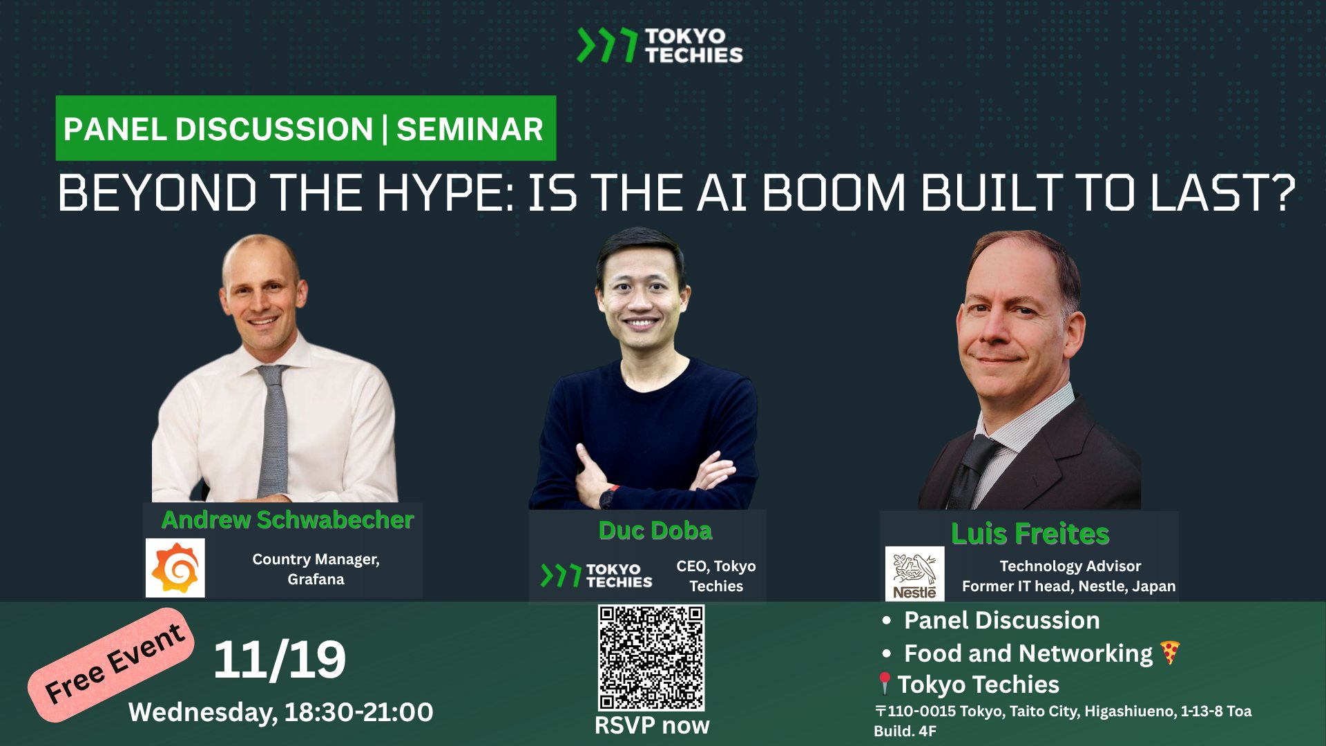 PANEL DISCUSSION - Beyond the Hype: Is the AI Boom Built to Last?