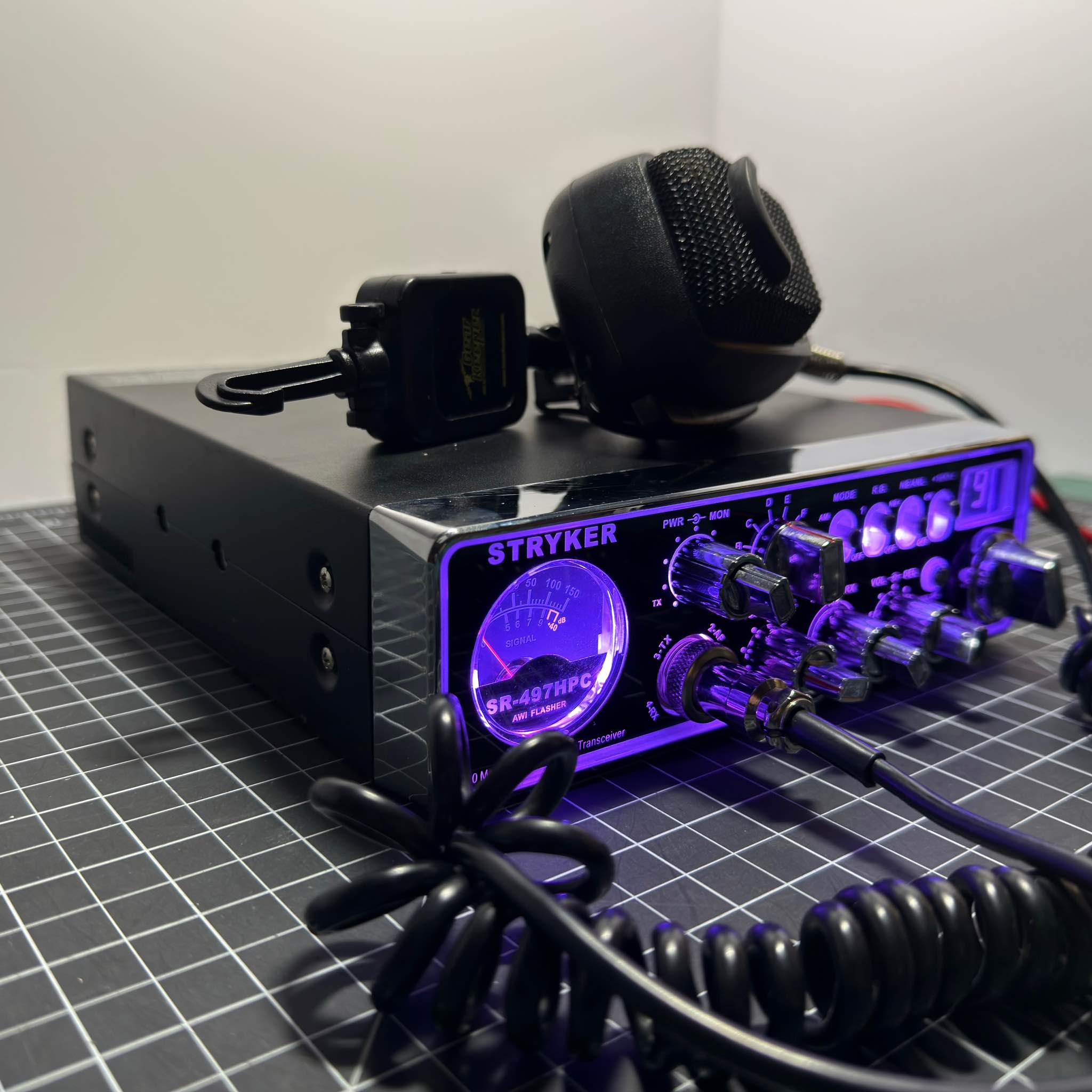 Stryker SR-497HPC 11m CB Radio w/ Astatic 636L Mic - Pro Audio ...