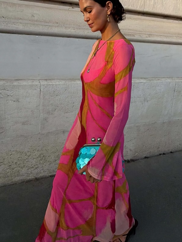 olive green and pink combination dress Never Fully Dressed & Abstract Aria Mesh is now in store in line at Renes. A new abstract print featuring a mix of pink, olive, and deep burgundy Viva Las Vegas Rockabilly Weekend
