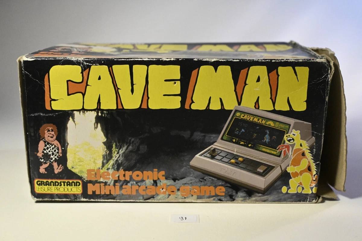 Caveman - Handheld Game Tomy, Tandy, & Grandstand 😎