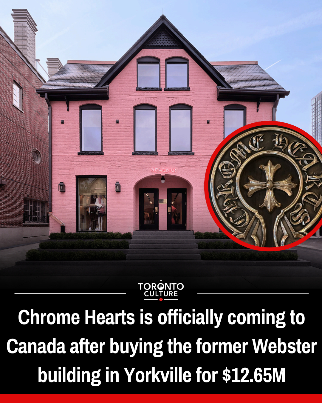 L.A.-based luxury giant Chrome Hearts has closed a $12.65 million