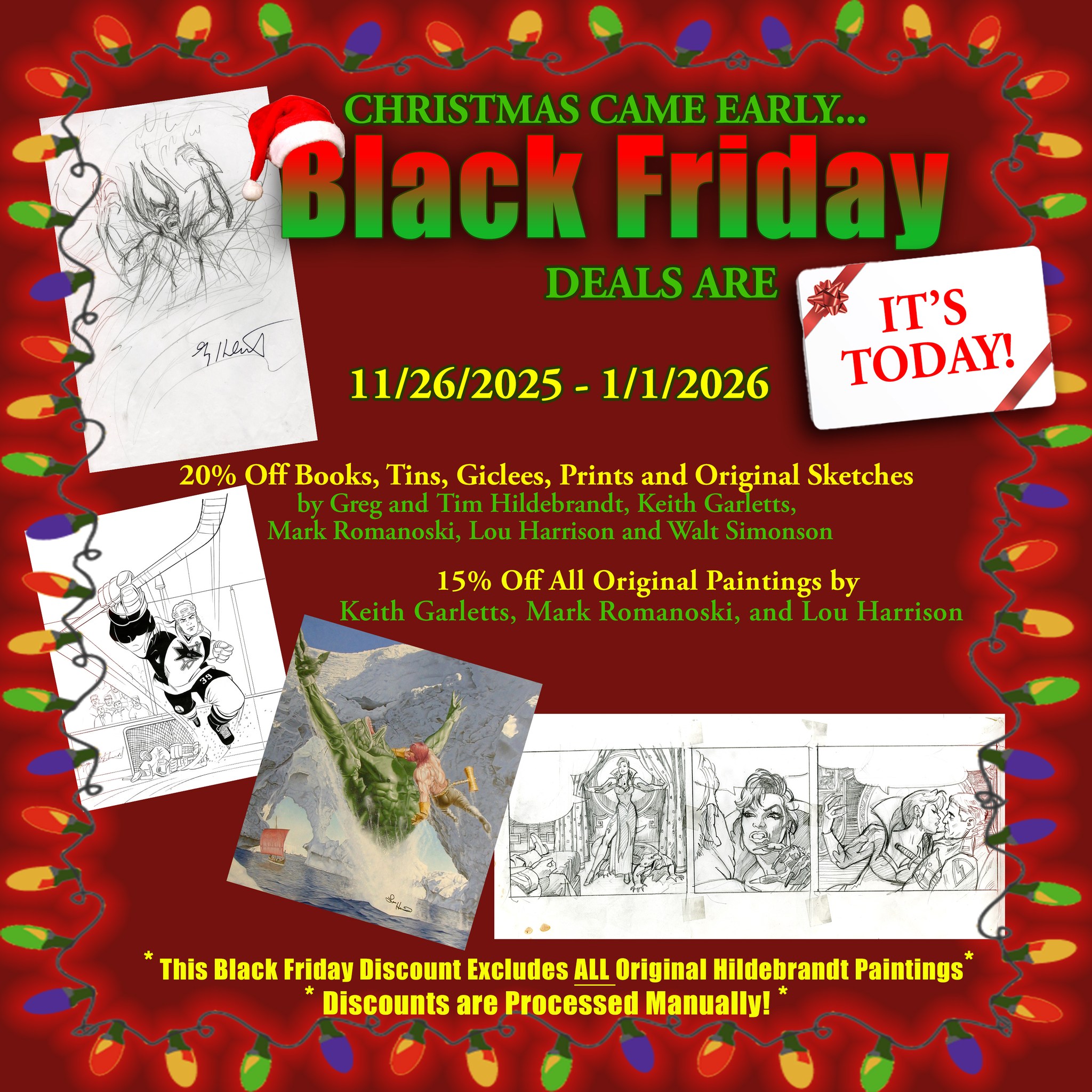 Our Black Friday deal starts today! This deal is available on our