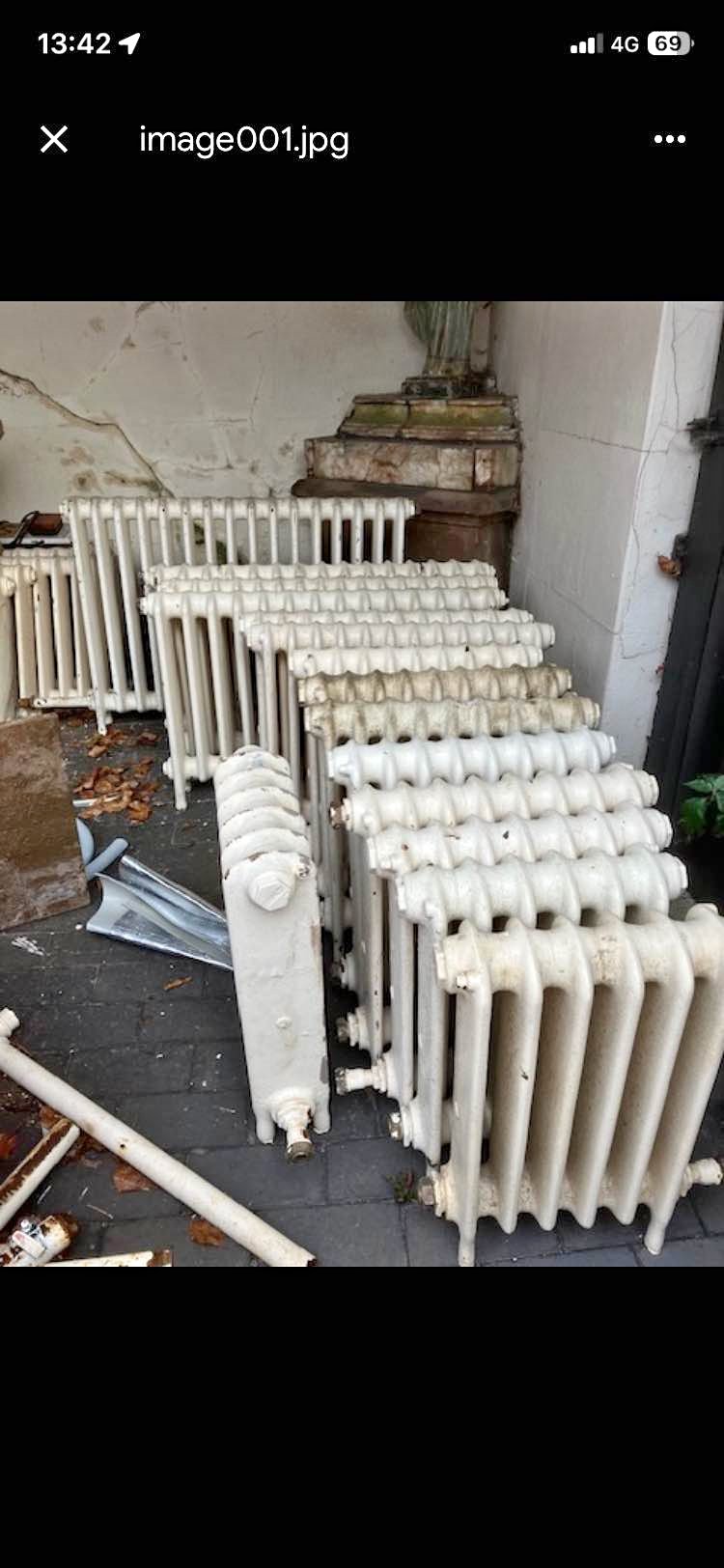 Cast Iron Radiators - Space Heaters - Leek, Stoke-On-Trent, United ...