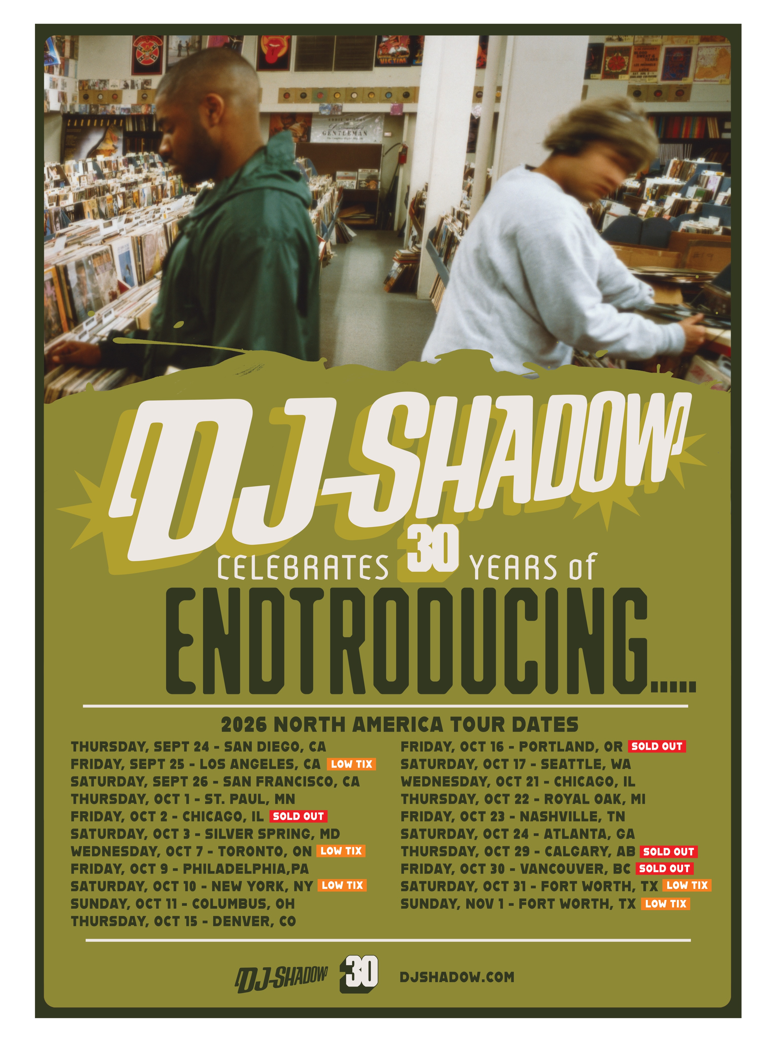 DJ - DJ Shadow and DJ KRUSH at the Treasure Island Music Festival