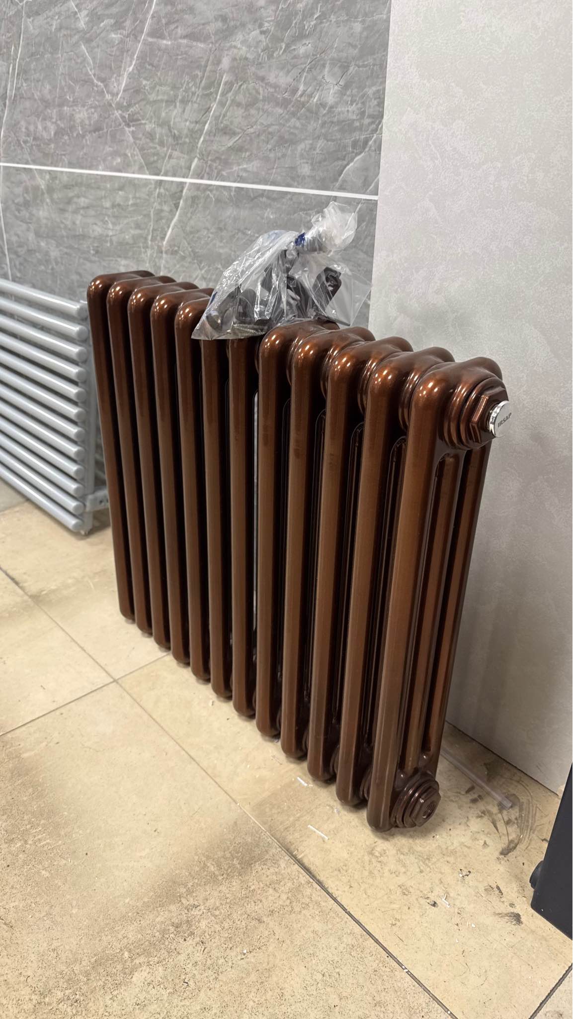 3 column radiator - bronze/copper - Space Heaters - Sudbury, Suffolk ...