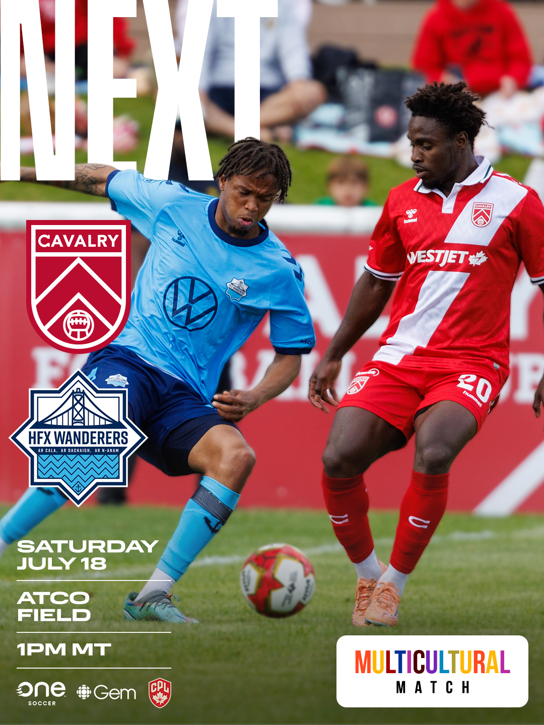 Back in CPL action this Saturday 🐎 🆚 Halifax Wanderers FC 📍ATCO