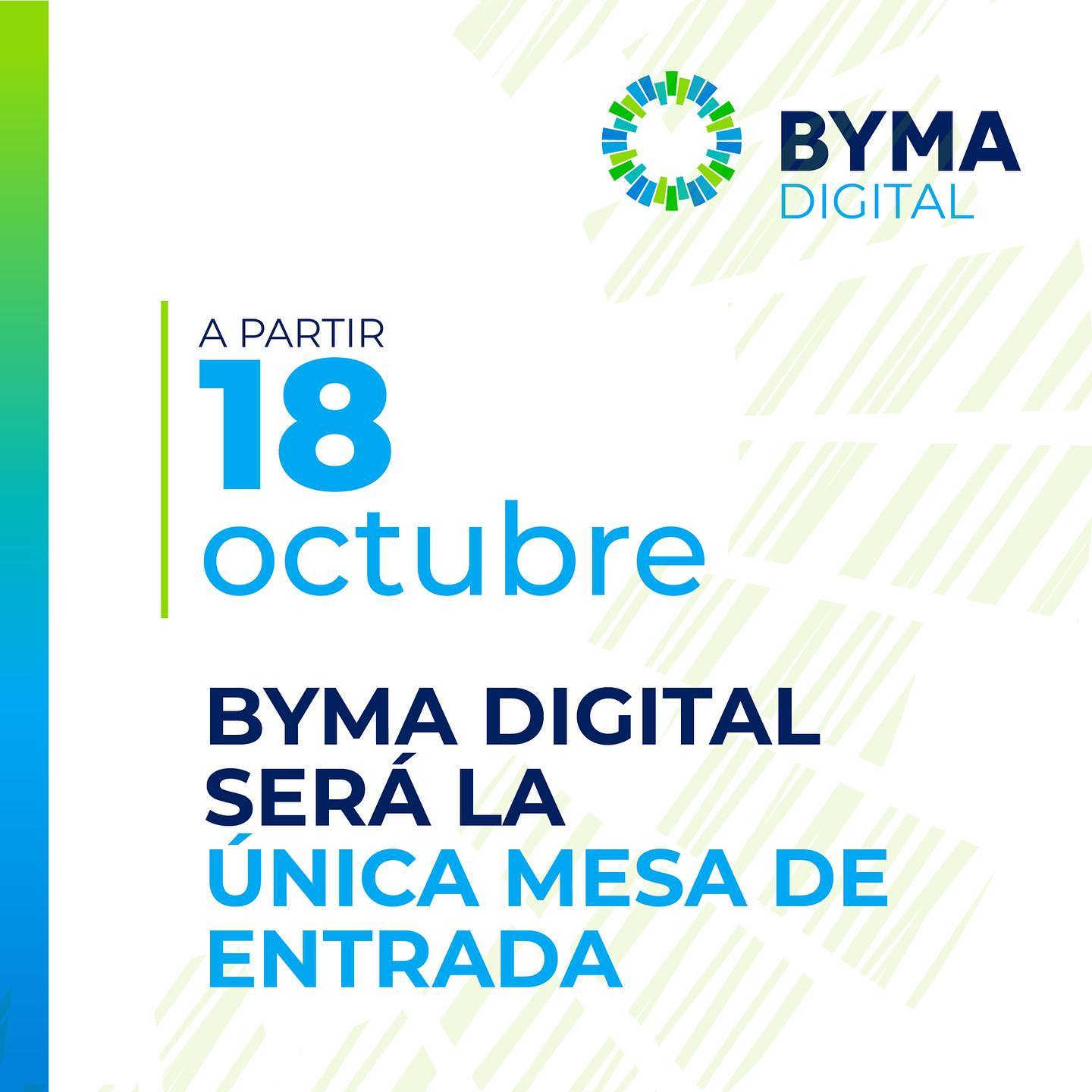 📌 BYMA DIGITAL... - BYMA, Bolsas y Mercados Argentinos SA