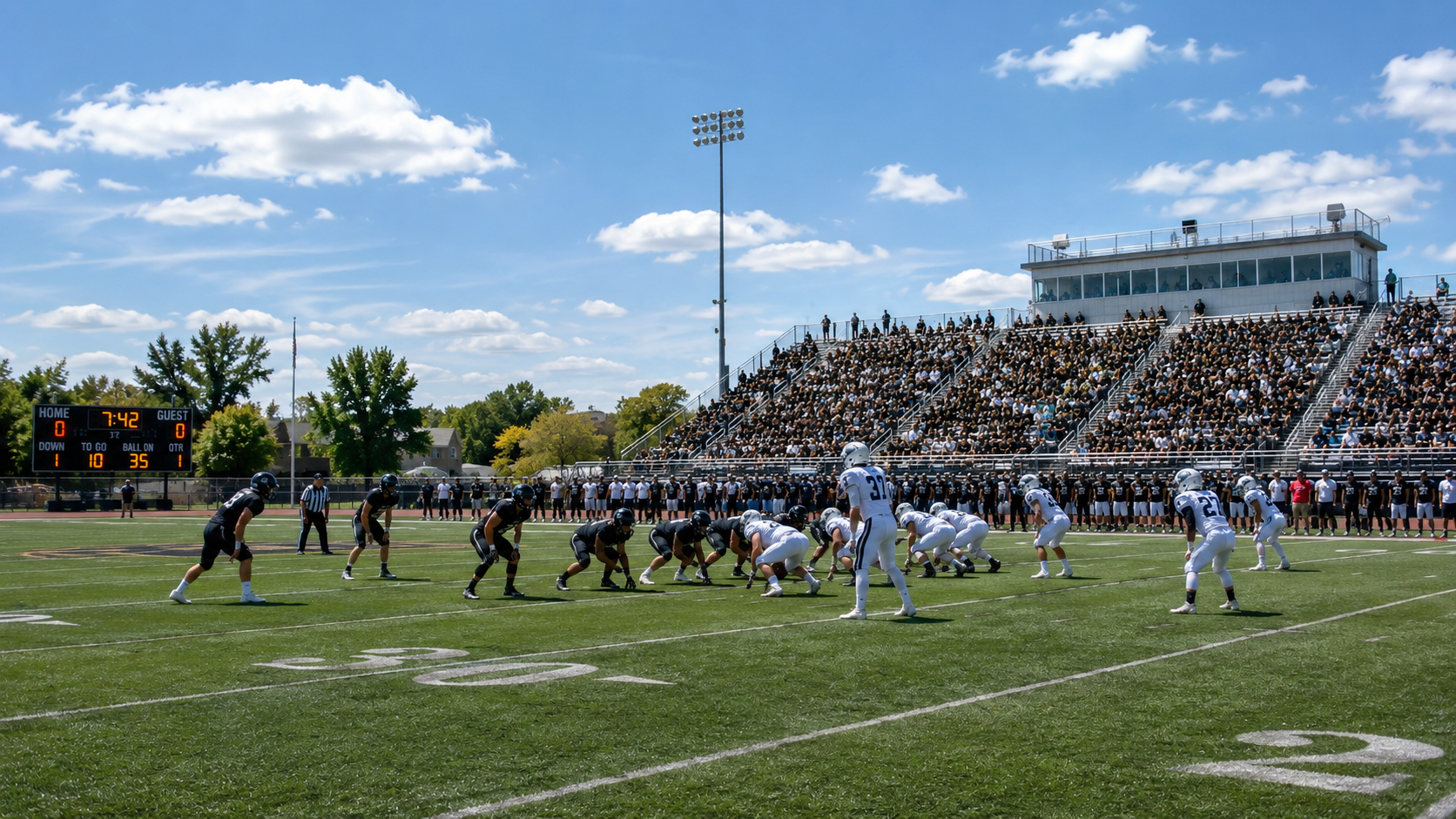 10/9🏈Perry Meridian vs. Decatur Central Football Live @Indianapolis, IN