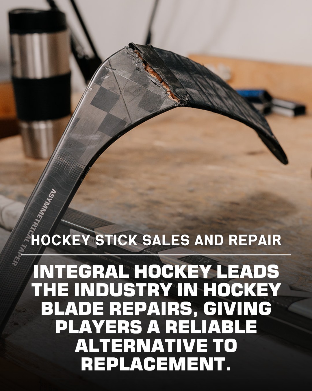 Integral - A broken blade does not mean you need a new stick. Our ...